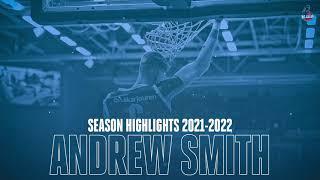 Andrew Smith season highlights 2021 2022 with BC Luleå