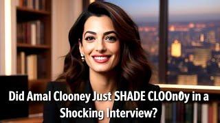 Did Amal Clooney Just SHADE George Clooney in a Shocking Interview?