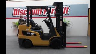 Caterpillar 2C6000 6,000lb LP (Propane) #1195 - Cushion - Sit Down Forklift for Sale