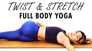 Full Body Yoga Stretches, Twist & Stretch, Release Muscle Soreness & Tension w/ Alex 