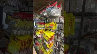 Tackle Rack Organization #bassfishing #shorts #youtubeshorts #bassfishinglures #shortsyoutube