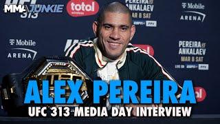 Alex Pereira Reacts to Magomed Ankalaev Beef; Wants DDP, Jon Jones or Oleksandr Usyk Next | UFC 313