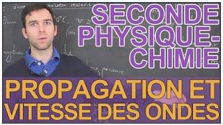 Propagation et vitesse des ondes - Physique-Chimie - Seconde - Les Bons Profs