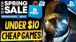 15 AMAZING PSN Game Deals UNDER $10! PSN Spring Sale 2025 Part 2 CHEAP PS4/PS5 Games to Buy!