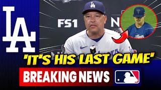 RIGHT NOW!! It just happened in LA! One less player on the team? LATEST NEWS LA DODGERS