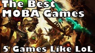 Games Like League of Legends - Best MOBA Games