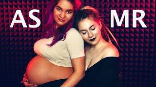 ASMR PREGNANCY  Sweet touches and sounds for an unborn child  Real person - АСМР для БЕРЕМЕННОЙ