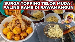 PALING RAME DI RAWAMANGUN! SURGANYA TELOR MUDA 15 RIBUAN..