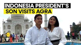 Indonesian President Joko Widodo's son visit the Taj Mahal in Agra | WION Originals