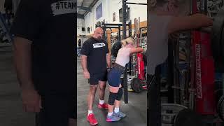 No Resting in the squat rack 