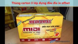 Thùng carton 3,5 lớp in offset