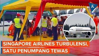 Pesawat Singapore Airlines London-Singapura Turbulensi Parah, 1 Penumpang Tewas