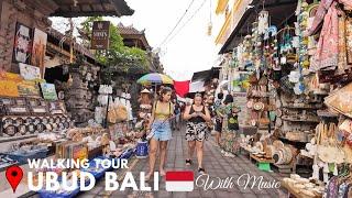 Walking Tour UBUD Bali | With Balinese Traditional Music To Refresh Your Day