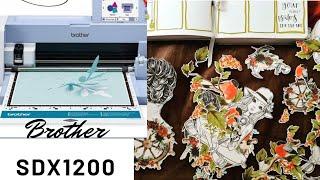 How I use my Brother Scan N Cut SDX1200 to scan and cut printables