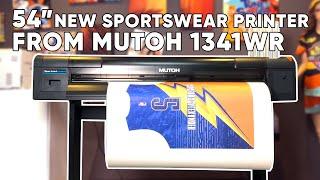 54'' New Sportswear Printer from MUTOH 1341WR