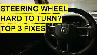 Top 3 Reasons Why Power Steering Wheel Hard To Turn - Any Car Or Truck