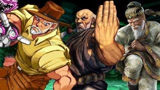 Top Ten Senior Citizens in Fighting Games