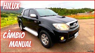 TOYOTA HILUX 2010 3.0 SRV 4X4 DIESEL "CÂMBIO MANUAL" HILUX É TUDO ISSO QUE FALAM?