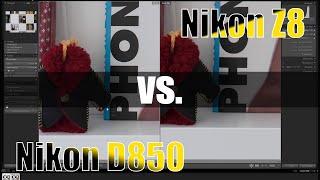 Nikon Z8 vs. Nikon D850 Image Quality Comparison