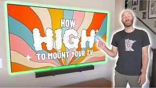 How High to Mount Your TV for Perfect Viewing