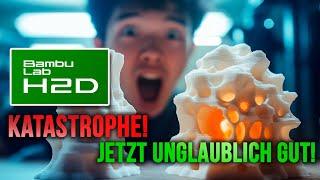 The Bambulab H2D was a nightmare – but now… WOW!
