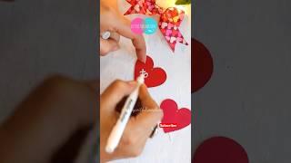 Valentine’s Day Special keychain #diywithkanchan #valentinesdaygift