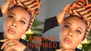 ANKARA INSPIRED MAKEUP TUTORIAL | OPAGLAMZ