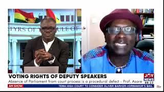 ‘Parliament should consider having its own attorney’ – Prof Kwaku Asare