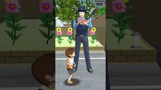 Polisi mengambilnya#sakuraschoolsimulator #shortsvideo #video #viral #sorts