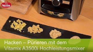 Vitamix ASCENT A3500i Hochleistungsmixer – Kartoffeln von grob bis fein