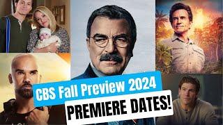 CBS FALL TV Preview 2024 | PREMIERE DATES REVEALED! | BLUE BLOODS, S.W.A.T., NCIS: ORIGINS | MORE! 