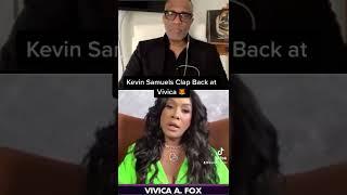 Kevin Samuels Clap Back at Vivica Fox the KS way! # KS #Redpill #Comedy