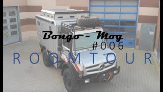 Unimog ExMo Roomtour (short) Bongo-Mog #006 Camper  - ink. Hubdach