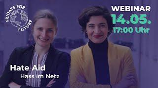 Anna-Lena v. Hodenberg und Josephine Ballon (Hate Aid) | Hilfe gegen OnlineHass | Fridays For Future