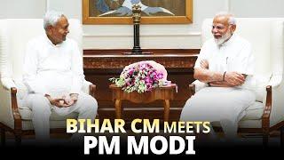 Chief Minister of Bihar, Shri Nitish Kumar, meets Prime Minister Modi