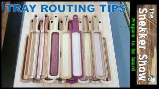 Tray Routing Tips: How to Get Great Results with Minimal Sanding