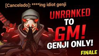 I'm Never Playing Genji After This.. | Unranked to GM Genji Only! - Ep. 4 (FINALE)