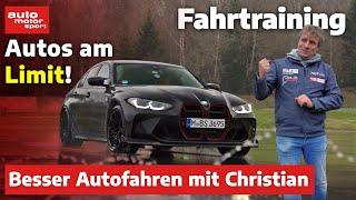 Autos am Limit: Fahrtraining mit Christian Menzel | auto motor und sport