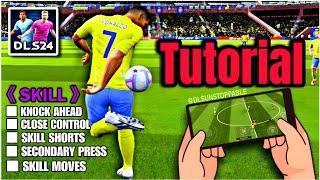 Skillful Tactics: DLS 24 New Skill Moves Tutorial Unveiled!,Dream league soccer 2024 .#dls24