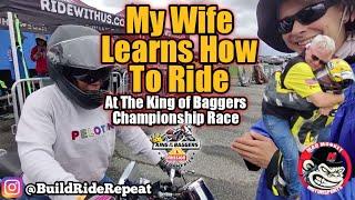 How My Wife Became a Motorcycle Queen at the King of the Bagger’s Championship Race!