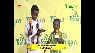 young preachers from kids talent show on Trinity Tv in Ghana