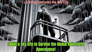 I Built a Sky City to Survive the Global Rainstorm Apocalypse! | Manhwa Recap