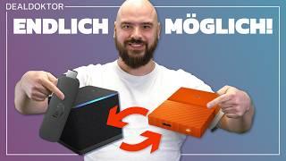 Festplatte mit Fire TV Stick & Cube verbinden -  So gehts!