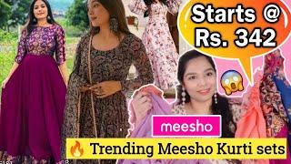 WOWI Tried TRENDING Meesho Kurti dress  | MEESHO kurti | Meesho latest Kurti Shopping haul in Tamil