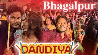 Dandiya in Bhagalpur  Bhagalpur Dandiya | Bhagalpur vlog | K Vlogs