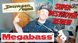 Megabass P5 SUPER DESTROYER Rod REVIEW!!! (Small rod, BIG versatility)