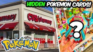 Finding HIDDEN Pokemon Cards At CVS In The USA!