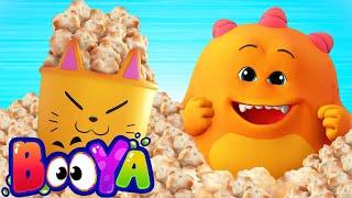 Pop Goes The Popcorn | Funny Cartoons Videos For Children | Fun Animation with Booya Cartoon
