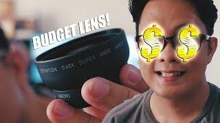 BUDGET Wide Angle + Macro Lens Converter!