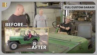 Transforming 1946 Jeep - Full Custom Garage - Car Show